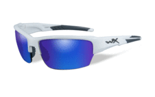 brýle WILEY X SAINT Polarized Blue Mirror Lens/Gloss White Frame