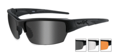 brýle WILEY X SAINT Smoke Grey+Clear+Light Rust Lens/Matte Black Frame